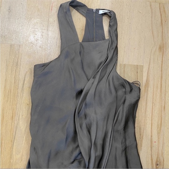 Helmut Lang gathered 100% silk dress Y2K NWOT - Picture 10 of 10